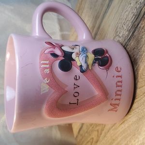 Disney Disneyland MINNIE MOUSE Mug Great Shape